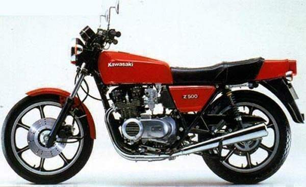 Kawasaki Z 500 Four B1, B2